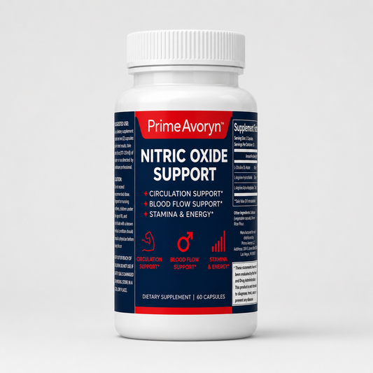 Prime Avoryn Nitric Oxide Support Supplement
